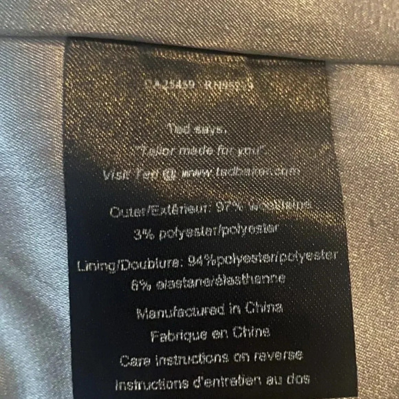 Ted Baker Micro Plaid Sheath‎ Dress Career Womens Size EU3 US 8 (548) - Picture 4 of 5